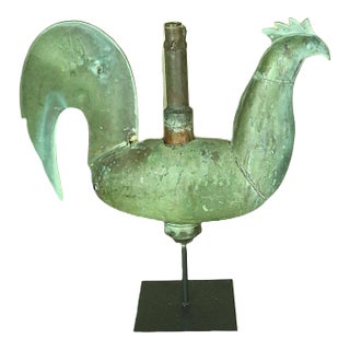 Mid 19th Century French Rooster Weather Vane For Sale