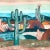 Based on hand-painted art by Abel Macias, this imaginative four-panel wallpaper set in prismatic features an expansive...