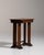 1960-1969 France Rich Walnut Brown Carved Walnut Console Table For Sale - Image 10 of 11
