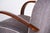 Czech Art Deco Beech Armchair attributed to J. Halabala for Up Zavody, 1930s For Sale - Image 10 of 11