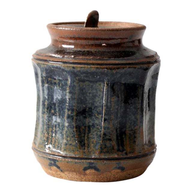 Vintage Studio Pottery Jar For Sale