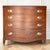 Vintage White Fine Furniture Bow Front Bachelor Chest | Dresser | Federal Style For Sale - Image 11 of 11