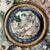 Very large Italian bas-relief wall plate, an original decorative piece that will bring a vintage and authentic touch to...