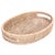 2020s Artifacts Rattan Oval Tray 10"x8"x1.5" For Sale - Image 5 of 5
