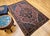 Red Vintage Farahan Sarouk Rug, Hand-Knotted Wool, Floral Pattern, Rust Red & Blue, 5x7 For Sale - Image 8 of 17