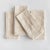 Bring a touch of softness to the table with this set of four cotton napkins. Beautiful in tone and texture, the soft taupe...