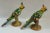 Green Large Italian Exotic Parrot Bird Figurines - a Pair For Sale - Image 8 of 8