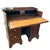 Brown Captains Desk For Sale - Image 8 of 12