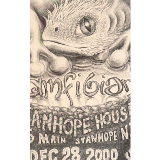 American Amfibian - Stanhope House, Stanhope, New Jersey Concert Poster, 2000 For Sale - Image 3 of 5
