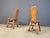 Brutalist Vintage Brutalist Oak Chairs, 1970s, Set of 4 For Sale - Image 3 of 13