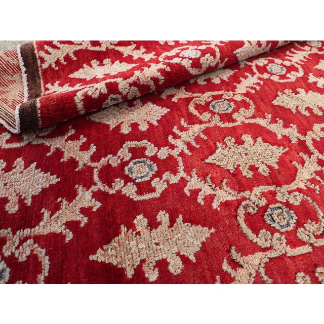 Galerie Shabab Collection Mid-20th Century Turkish Anatolian Accent Rug For Sale - Image 9 of 9