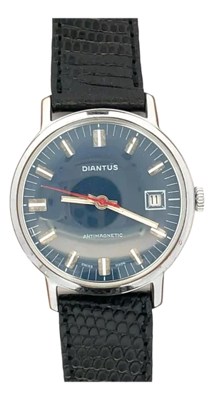 Diantus 1950s Swiss Made Antimagnetic Manual Wind Vintage Watch
