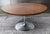Vintage Round Coffee Table With Chromed Aluminum Stand, 1960s, in Good conditions. Designed 1960 to 1969