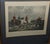 Large Vintage “The Earl of Derby’s Stag Hounds” Equestrian Artwork, Custom Framed Blue, Cream, Red For Sale In New York - Image 6 of 18
