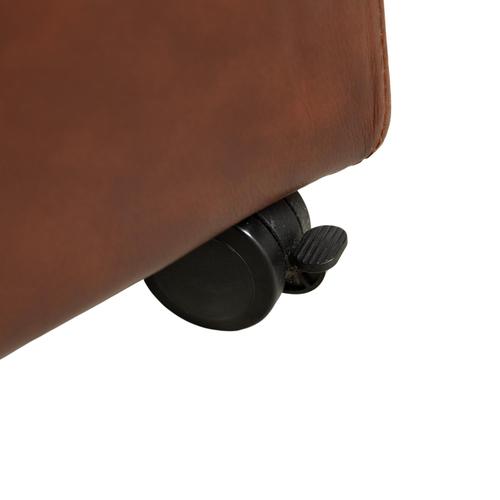 Brown Brown Leather Arion Stool from Stressless For Sale - Image 8 of 13