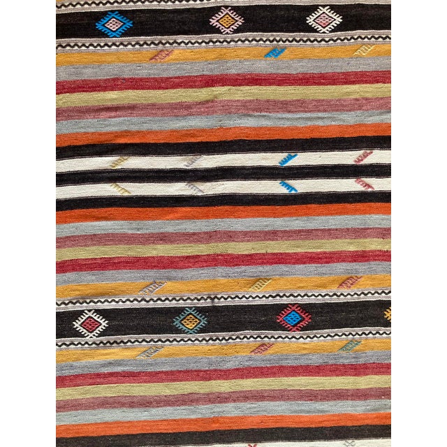 Vintage Anatolian Kilim Rug, 1960s For Sale - Image 13 of 16