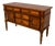 French Louis XVI Style Walnut Finish Sideboard For Sale