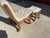 Mid-Century Japanese Showa Era "Obi" Slipper Chair & Ottoman - 2 Piece Set For Sale In San Diego - Image 6 of 15