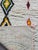 Moroccan Handwoven Azilal Wool Moroccan Rug - 7.3 X 6.4 Ft For Sale - Image 3 of 8