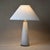 White Table Lamp attributed to Bengt Orup for Hyllinge Glasbruk, Sweden, 1960s For Sale - Image 8 of 8