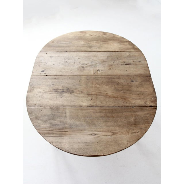Antique Drop Leaf Dining Table For Sale - Image 15 of 18