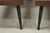 Vintage Mid Century Modern Two Tier Step Walnut Laminate Spindle End Table, Pair For Sale - Image 12 of 15
