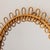 1960s 1960s Italian Rattan Circular Loop Mirror For Sale - Image 5 of 9