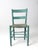 Early 20th Century Antique American Painted Ladder Back Rush Seat Chair For Sale - Image 5 of 16