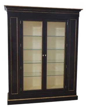 Baker Hollywood Regency Maison Jansen Style Cabinet
