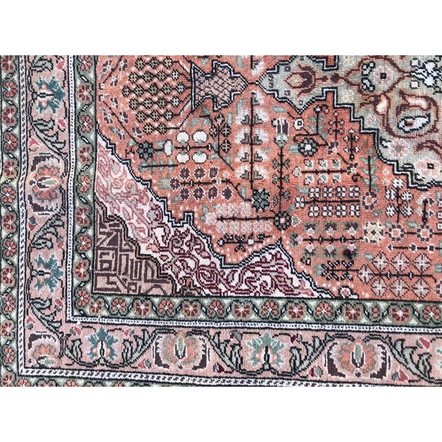 Vintage Turkish Kayseri Rug, 1960s For Sale - Image 4 of 14