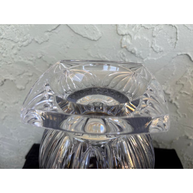 Vintage Block Crystal 24% Full Lead Crystal Lidded Urn Candy Jar For Sale - Image 11 of 11