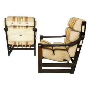 Set of Mid-Century Armchairs, Scandinavian, 1960s