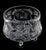 Elevate your tablescape or collection with this exceptional, heavy-cut lead crystal centerpiece bowl from the American...