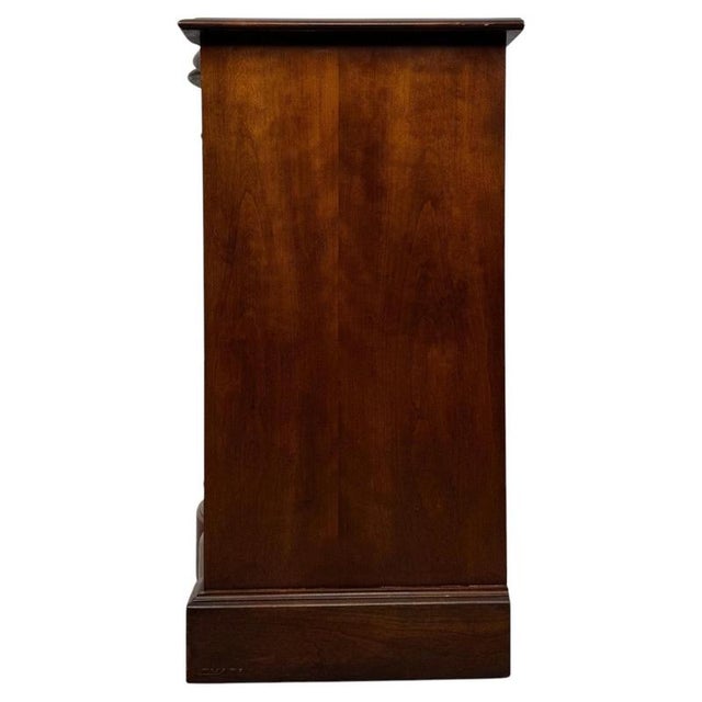 20th Century Georgian Hardwood Serpentine Chest of Drawers For Sale - Image 10 of 12
