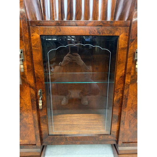 French Art Deco Showcase, 1930s For Sale - Image 9 of 15