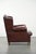 Vintage Wing Chair in Sheepskin Leather For Sale - Image 3 of 15