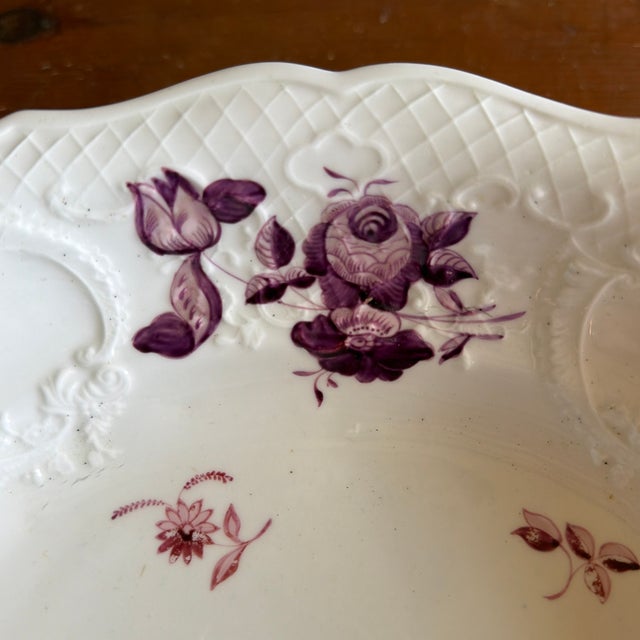 Ceramic Rare Job Ridgway Cauldon Place Compote, Pattern B1154, Newly Discovered Pattern, Circa 1808-1814 For Sale - Image 7 of 12