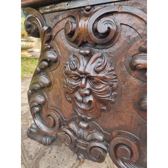 Antique Table in Walnut, 1850 For Sale - Image 9 of 13