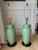 Chinoiserie Pair of Frederick Cooper Celadon Crackle Glazed Ceramic Urn Lamps, Late 20th Century For Sale - Image 3 of 12