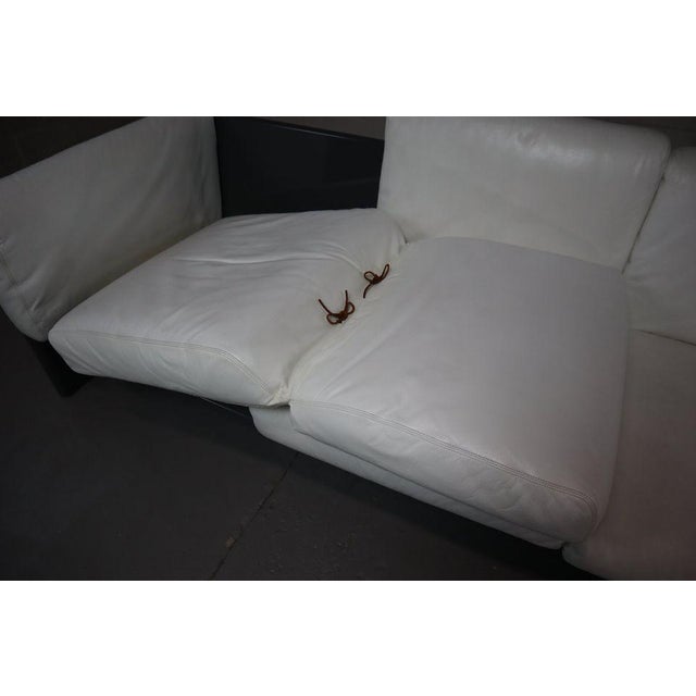 Gray Simone Sofa Set by Dino Gavina and Maria Simoncini for Simon International, 1971, Set of 3 For Sale - Image 8 of 18