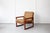 The handsome 'Capella' armchair by Illum Wikkelsø for Niels Eilersen featuring a lovely teak frame with relaxed stance and...