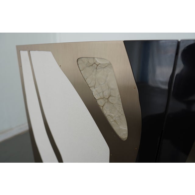 Caracole Downtown Bar Cabinet For Sale - Image 11 of 13