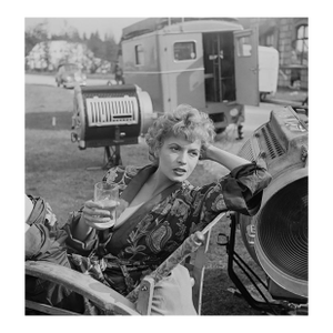 'Eva Bartok' Unframed Archival Pigment Print