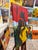 Realism Loved Like Family, Godfrey Afebuame (2026), Acrylic on Canvas, Animal, Pet, Realism, Impressionist. Contemporary Impasto Painting For Sale - Image 3 of 5