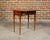 Wood French 19th Century Burlwood Folding Table with Inlaid Accents and Diamond Motif For Sale - Image 7 of 12