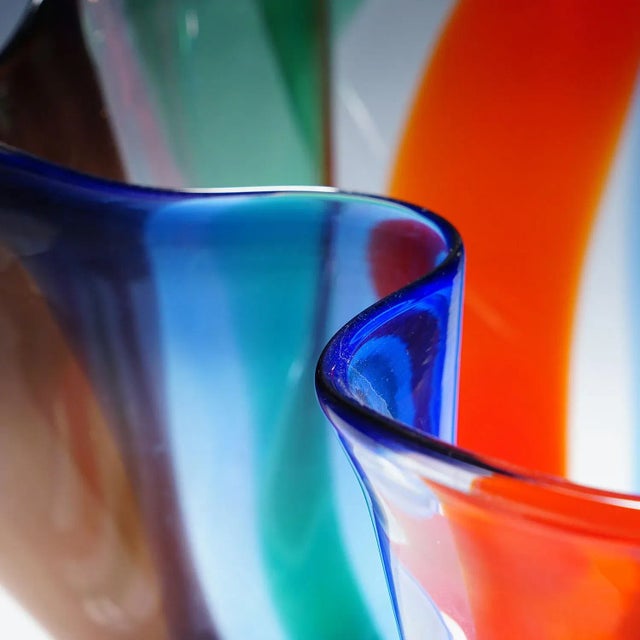 Large Venini Vase 'Kukinto', Designed by Timo Sarpaneva in 1991 For Sale - Image 9 of 12