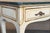 20th Century French White Painted Table Console With Green Marble Top For Sale - Image 16 of 16