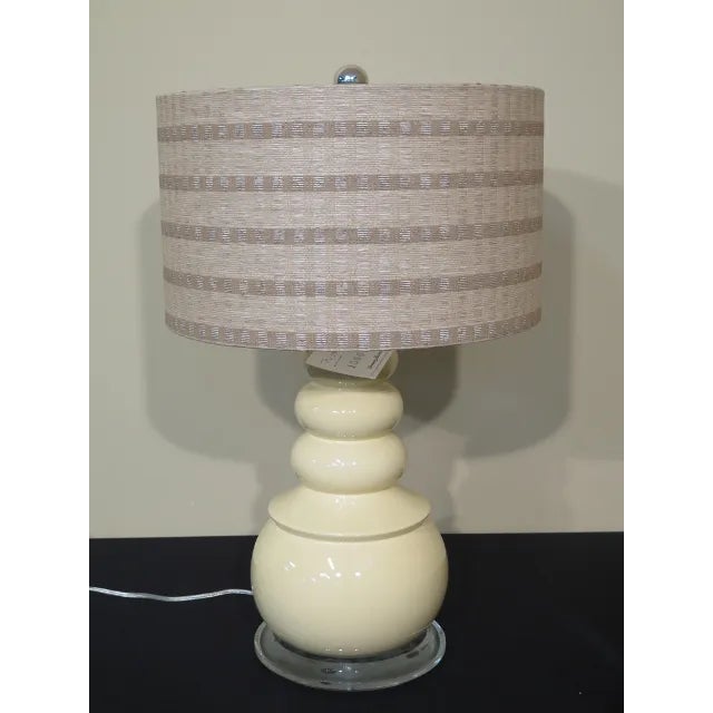 1990s 1990s Tommy Bahama Modern Design Lamp With Shade For Sale - Image 5 of 5