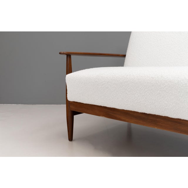 Brown Mid-Century Sofa Bed, 1960s For Sale - Image 8 of 10