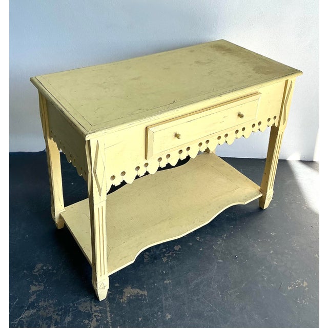 Vintage Patinated Gingerbread Wood Sideboard For Sale In West Palm - Image 6 of 12